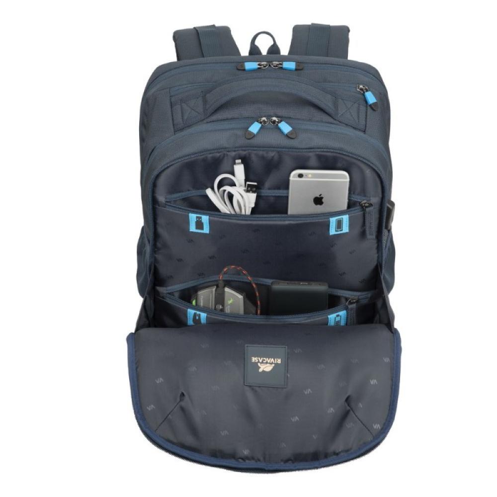 Rivacase - 7861 43,9 cm (17.3") Mochila Azul