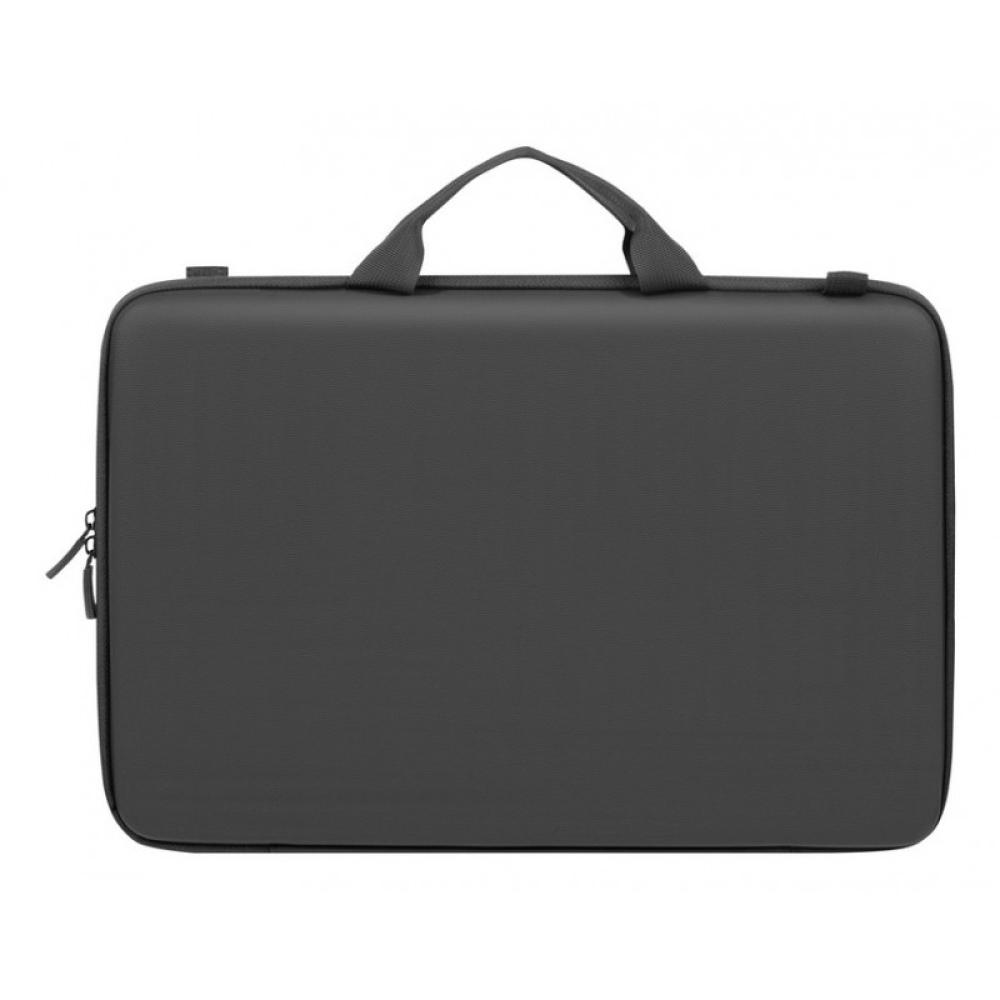 Rivacase - 5131 Maletín rígido negro para portátil de 15,6