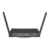 Mikrotik - hAP ac³ router inalámbrico Gigabit Ethernet Doble banda (2,4 GHz / 5 GHz) Negro
