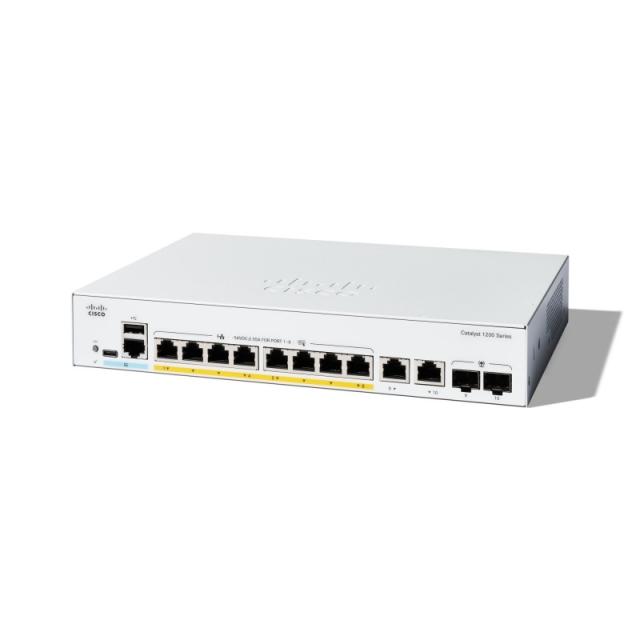 Cisco - C1200-8P-E-2G switch Gestionado L2/L3 Gigabit Ethernet (10/100/1000) Blanco