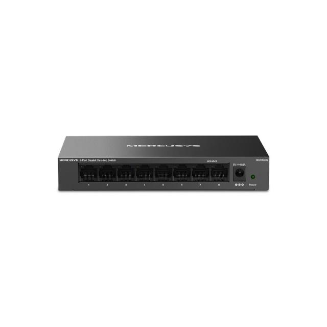 Mercusys - MS108GS-M2 switch Gigabit Ethernet (10/100/1000) Negro