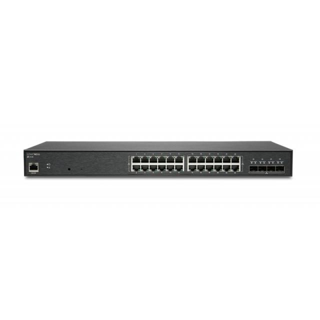 SonicWall - SWS14-24 Gestionado L2 Gigabit Ethernet (10/100/1000) 1U Negro