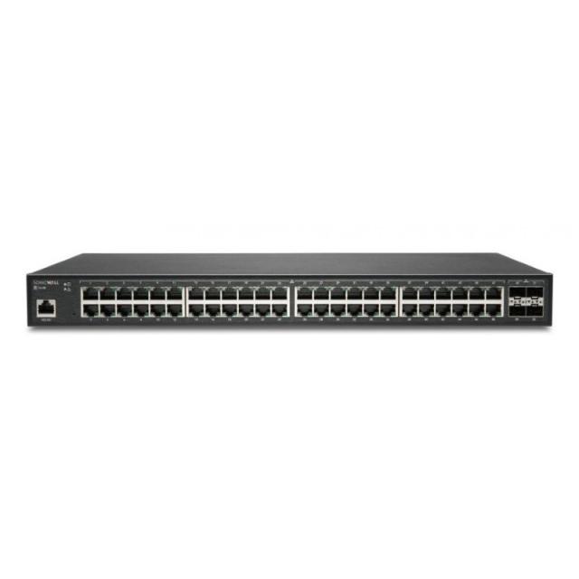 SonicWall - SWS14-48 Gestionado L2 Gigabit Ethernet (10/100/1000) 1U Negro