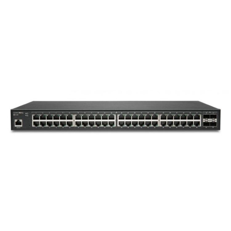 SonicWall - SWS14-48 Gestionado L2 Gigabit Ethernet (10/100/1000) 1U Negro