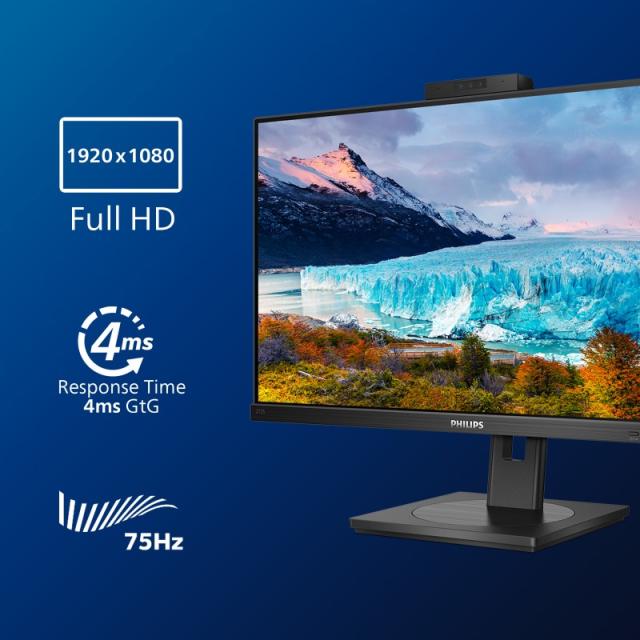 Philips - S Line 272S1MH/00 pantalla para PC 68,6 cm (27") 1920 x 1080 Pixeles Full HD LED Negro