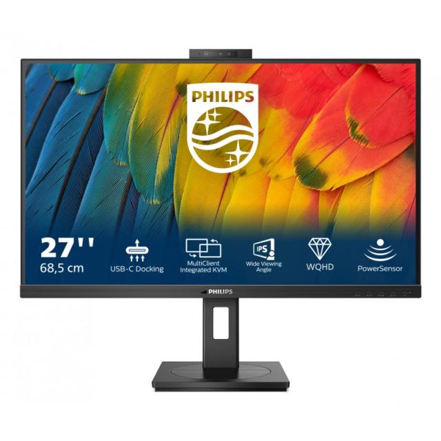 Philips - 5000 series 27B1U5601H/00 pantalla para PC 68,6 cm (27") 2560 x 1440 Pixeles Quad HD LCD Negro