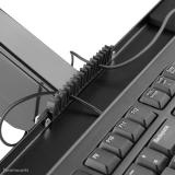 Neomounts - WL90-325BL1 Soporte de pared para puesto de trabajo de pie/sentado 17-32" - resorte de gas