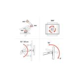 Ergotron - LX Series Desk Mount LCD Arm 86,4 cm (34") Escritorio Negro