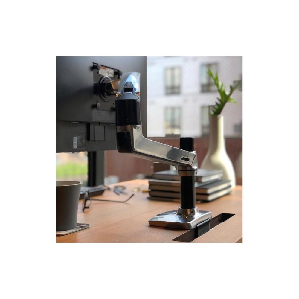 Ergotron - LX Series Desk Mount LCD Arm 86,4 cm (34") Escritorio Negro