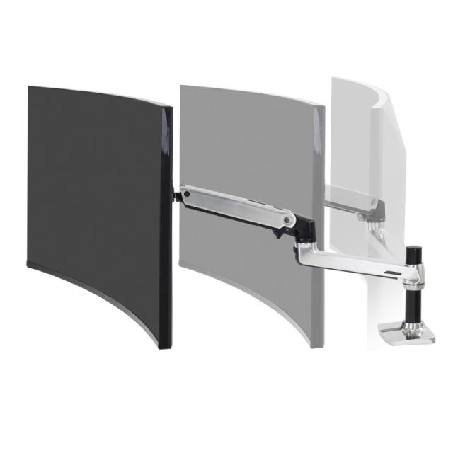 Ergotron - LX Series Desk Mount LCD Arm 86,4 cm (34") Escritorio Negro