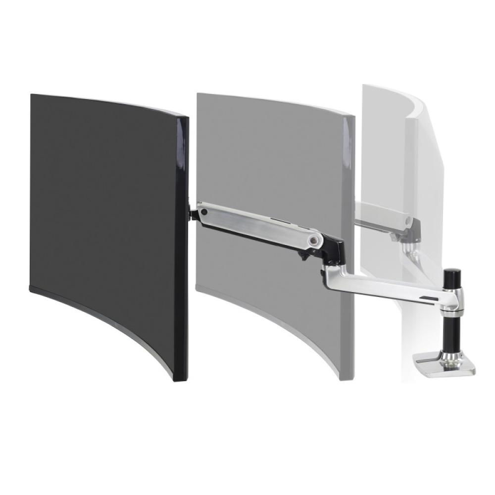 Ergotron - LX Series Desk Mount LCD Arm 86,4 cm (34") Escritorio Negro