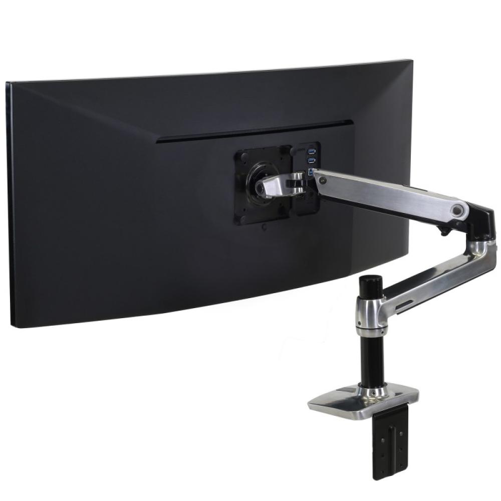 Ergotron - LX Series Desk Mount LCD Arm 86,4 cm (34") Escritorio Negro