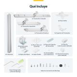 StarTech.com - 6-MONITOR-ARM-A soporte para monitor 81,3 cm (32") Escritorio Blanco