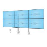 StarTech.com - 6-MONITOR-ARM-A soporte para monitor 81,3 cm (32") Escritorio Blanco