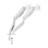 AISENS - Soporte de Mesa Eco Contrapeso Giratorio e Inclinable para Monitor/TV 9kg (3 PIVOTES, 2 BRAZOS) de 17-32, - DT32TSR-439