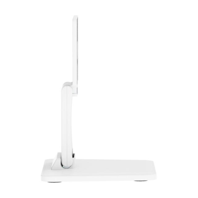 AISENS - Soporte de Mesa Eco Inclinable para Monitor/POS 6.5kg de 10"-27", Blanco