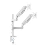 AISENS - Soporte de Mesa Eco Contrapeso Giratorio e Inclinable para Monitor/TV 9kg (3 PIVOTES, 2 BRAZOS) de 17-32, - DT32TSR-441