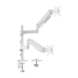 AISENS - Soporte de Mesa Eco Contrapeso Giratorio e Inclinable para Monitor/TV 9kg (3 PIVOTES, 2 BRAZOS) de 17-32, - DT32TSR-441