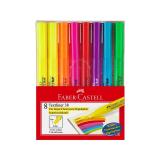 Faber-Castell - TEXTLINER 38 marcador 8 pieza(s) Azul, Verde, Naranja, Rosa, Púrpura, Rojo, Amarillo