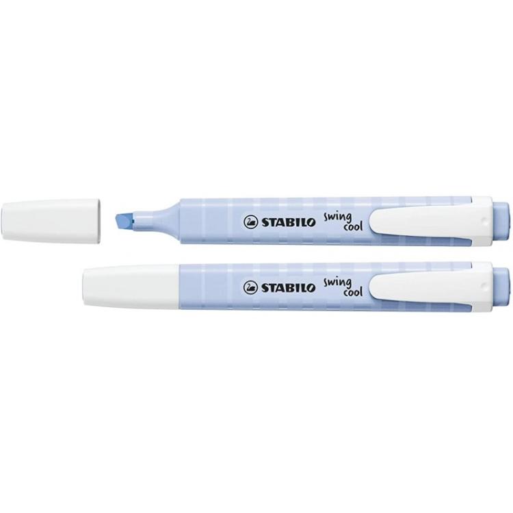 STABILO - swing cool Pastel marcador 10 pieza(s) Punta de cincel Azul 275/111-8