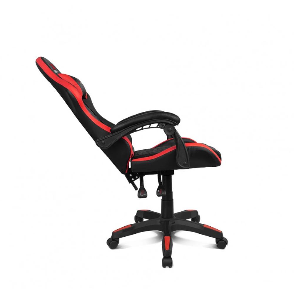 DRIFT - DR35BR silla para videojuegos Silla para videojuegos de PC Asiento acolchado Negro, Rojo