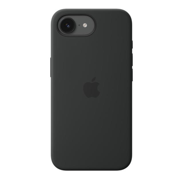 Apple - Funda de silicona con MagSafe para el iPhone 17e - Negro