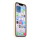 Apple - Funda de silicona con MagSafe para el iPhone 17e - Vainilla