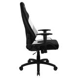 Aerocool - ADMIRALBW Silla Gaming Profesional, Cojines Acolchados, Tecnología Air, Negro/Blanco