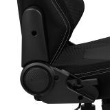 Aerocool - ADMIRALBW Silla Gaming Profesional, Cojines Acolchados, Tecnología Air, Negro/Blanco