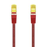 AISENS - Cable De Red Latiguillo RJ45 LSZH Cat.7 600 MHz S/FTP PIMF AWG26, Rojo, 25 cm