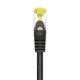 AISENS - Cable De Red Latiguillo RJ45 LSZH Cat.7 600 MHz S/FTP PIMF AWG26, Negro, 1.0 m