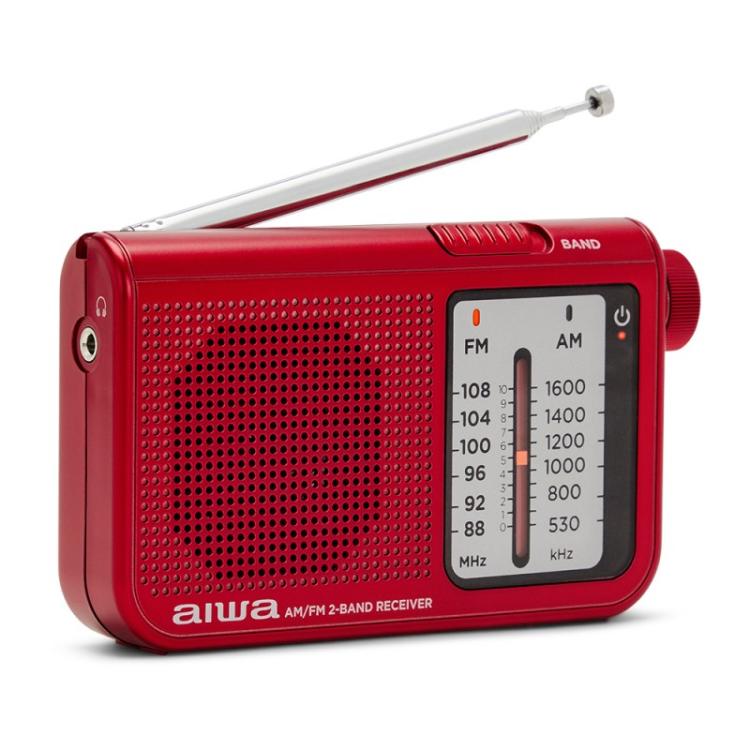Aiwa - RS-55RD radio Personal Analógica Rojo