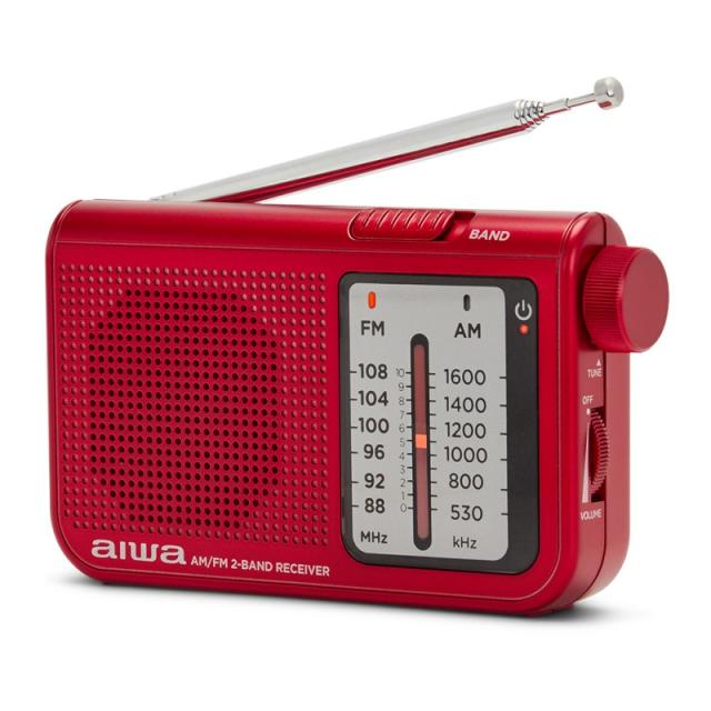 Aiwa - RS-55RD radio Personal Analógica Rojo
