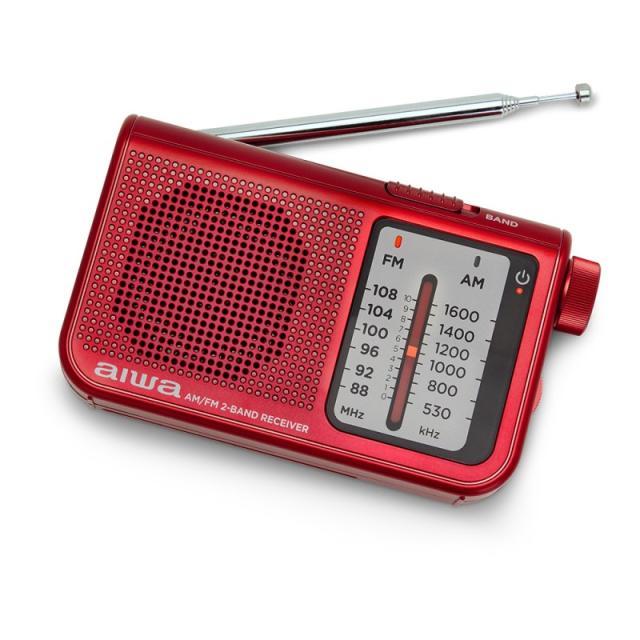 Aiwa - RS-55RD radio Personal Analógica Rojo