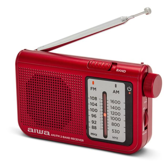 Aiwa - RS-55RD radio Personal Analógica Rojo