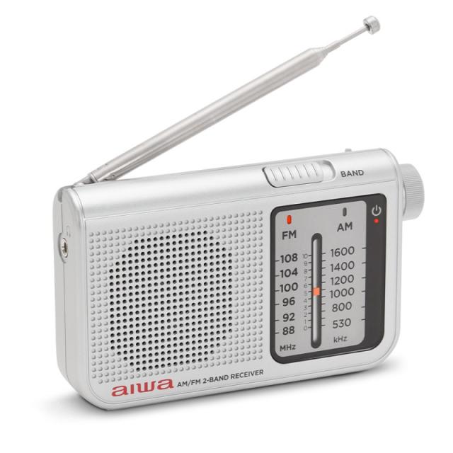 Aiwa - RS-55SL radio Personal Analógica Plata