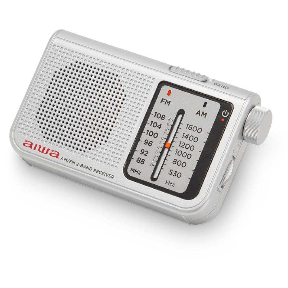 Aiwa - RS-55SL radio Personal Analógica Plata