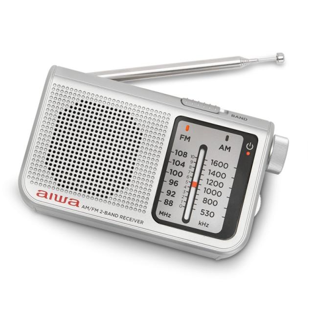Aiwa - RS-55SL radio Personal Analógica Plata