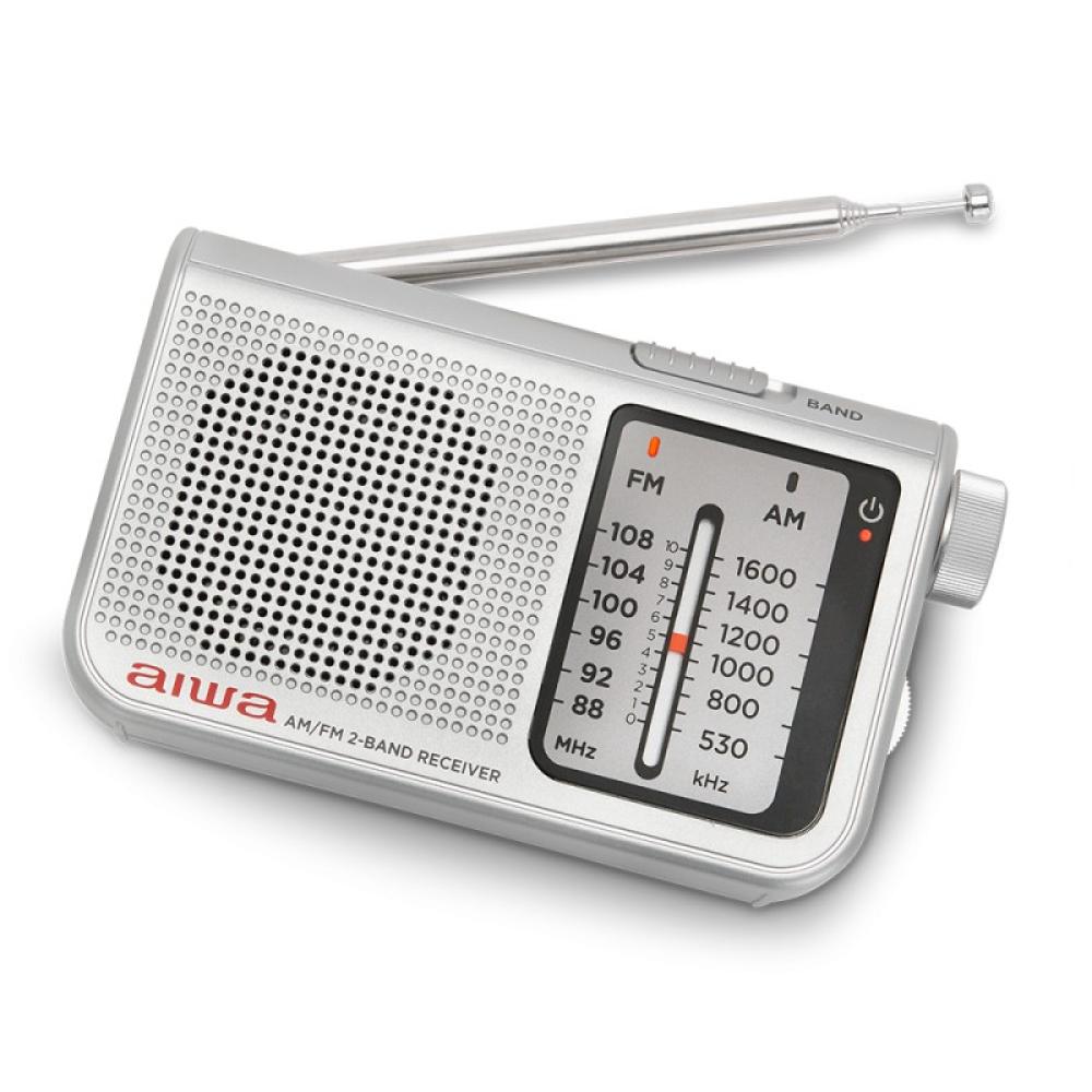Aiwa - RS-55SL radio Personal Analógica Plata