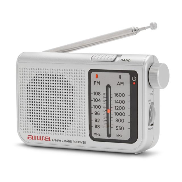 Aiwa - RS-55SL radio Personal Analógica Plata