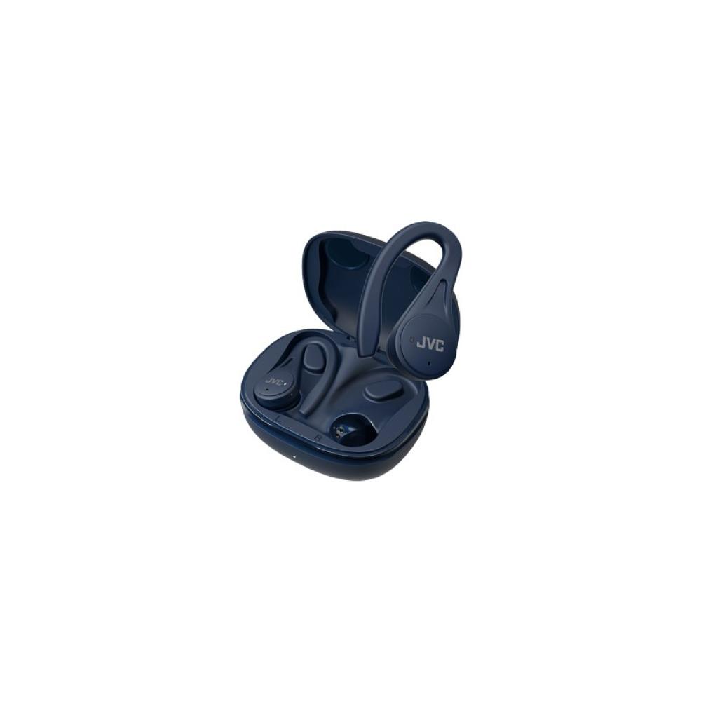 JVC - HA-EC25T Auriculares True Wireless Stereo (TWS) gancho de oreja Deportes Bluetooth Azul