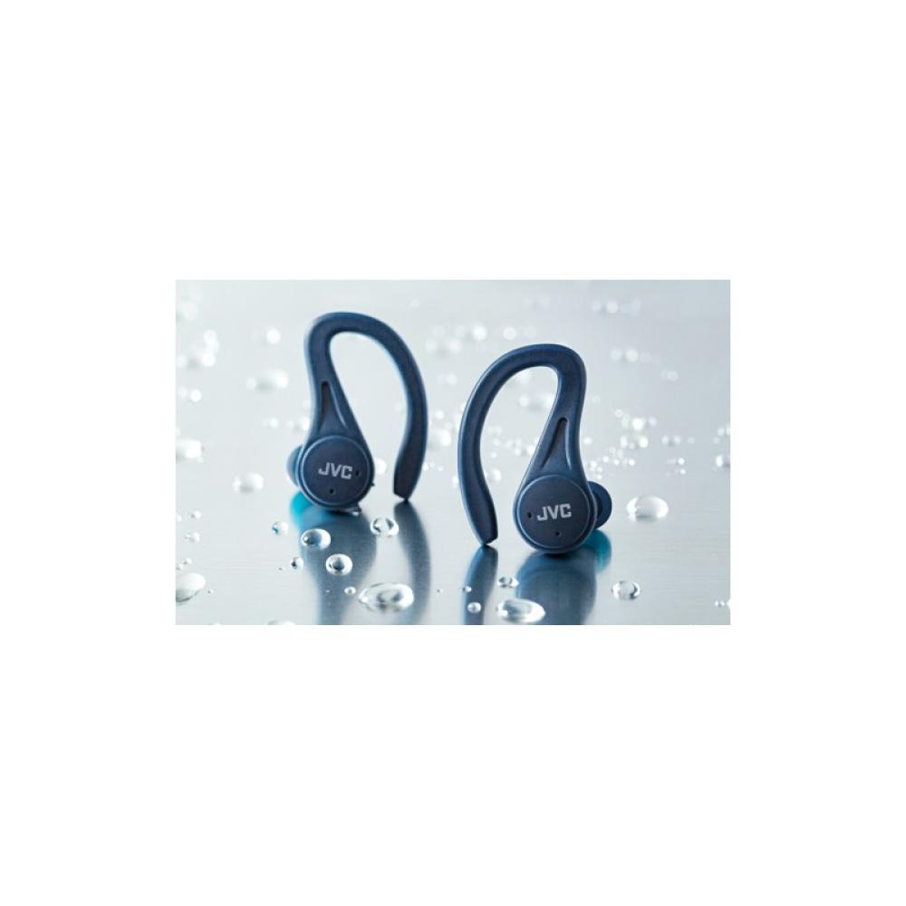 JVC - HA-EC25T Auriculares True Wireless Stereo (TWS) gancho de oreja Deportes Bluetooth Azul