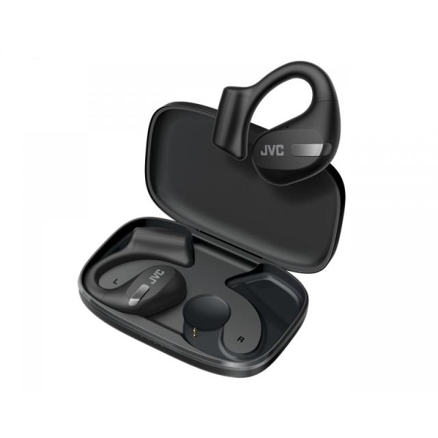 JVC - HA-NP50T Auriculares True Wireless Stereo (TWS) gancho de oreja, Dentro de oído Llamadas/Música Bluetooth Negro