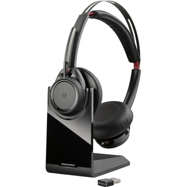 HP Poly - Voyager Focus UC Auriculares Inalámbrico Diadema Oficina/Centro de llamadas Bluetooth Negro