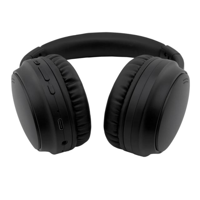 CoolBox - AURICULARES BLUETOOTH 5.3 AIR40 CANCELACION RUIDO ANC NEGRO DIADEMA PLEGABLES