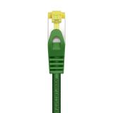 AISENS - Cable De Red Latiguillo RJ45 LSZH Cat.7 600 MHz S/FTP PIMF AWG26, Verde, 1.0 m