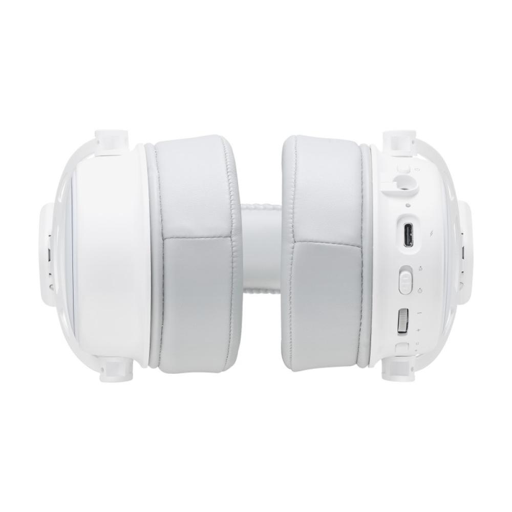 Rapoo - 12598 auricular y casco Auriculares Inalámbrico Diadema Juego Bluetooth Blanco