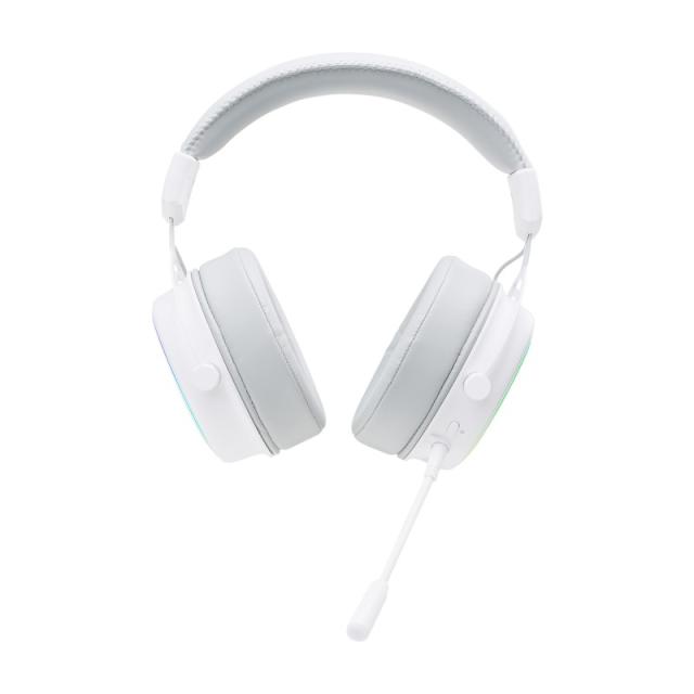 Rapoo - 12598 auricular y casco Auriculares Inalámbrico Diadema Juego Bluetooth Blanco