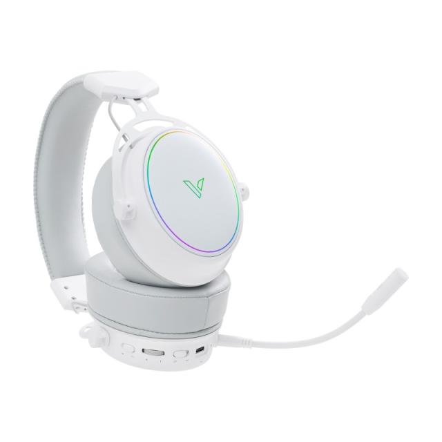 Rapoo - 12598 auricular y casco Auriculares Inalámbrico Diadema Juego Bluetooth Blanco