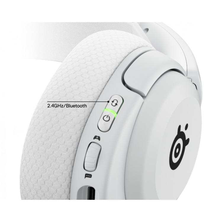 Steelseries - Arctis Nova 5X Wireless Auriculares Inalámbrico Diadema Juego USB Tipo C Bluetooth Blanco
